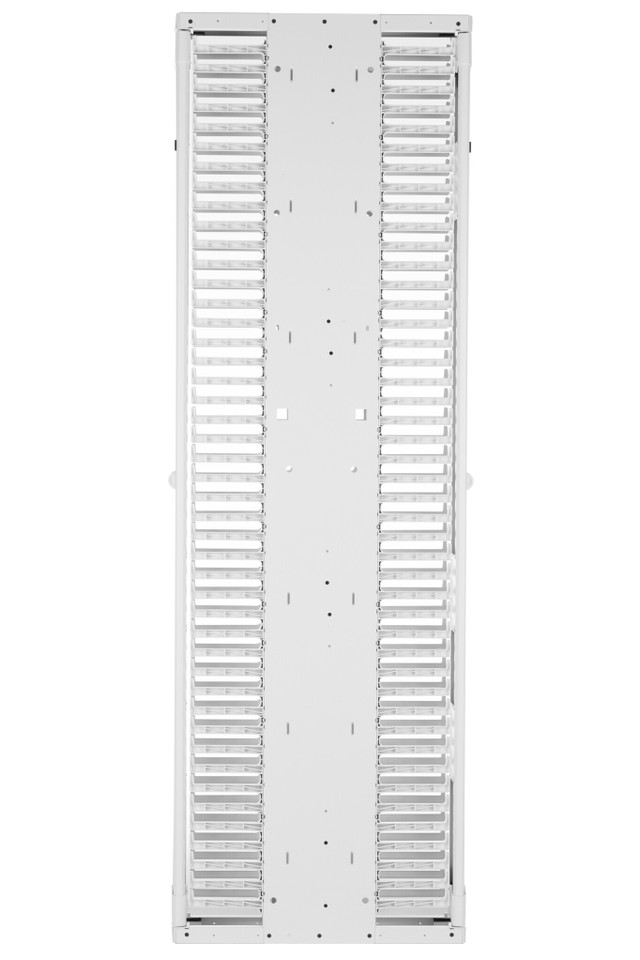 Panduit PE2VD08WH rack accessory Cable management panel