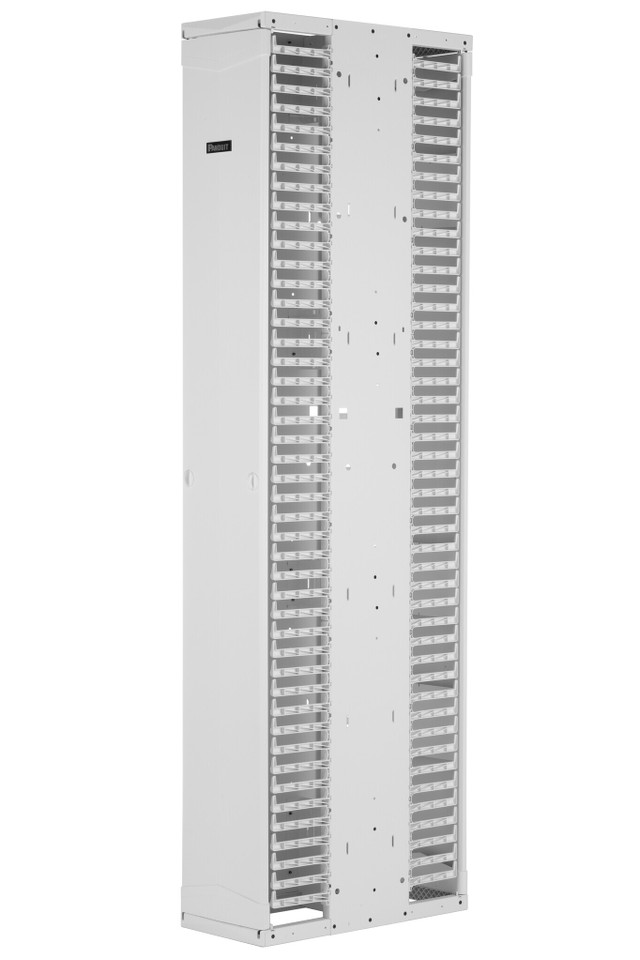 Panduit PE2VD10WH rack accessory Cable management panel