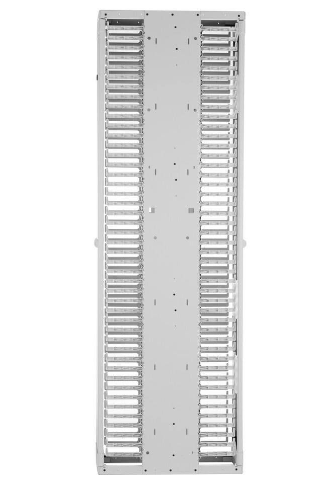 Panduit PE2VD1296WH rack accessory Cable management panel
