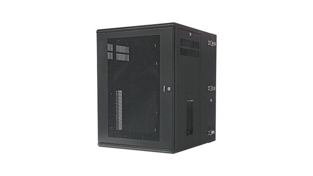 Panduit PZWMC1830P rack cabinet 18U Wall mounted rack Black