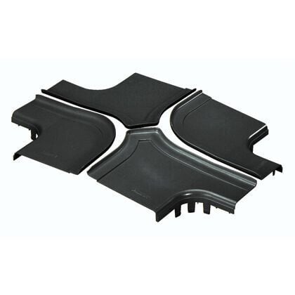 Split Cover 4-WAY Cross 12IN X 4IN W/6IN FRFWCSC12W6LBL