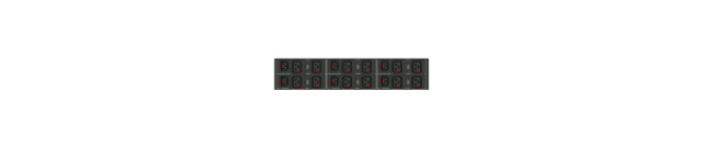 Raritan PX3-5611R-E2 3PH 208V AC 50A 18 outlets 2U