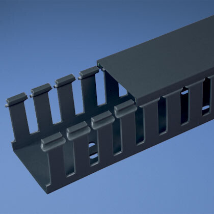 6FT Panduct G WIDE SLOT Wiring DUCT BLK G2X3BL6