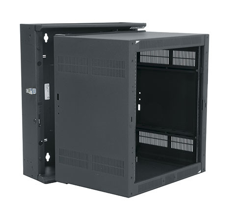 WALL RACK - Steel - Black - TOOL-FREE Quick-Mount System for EASY, ONE-Person MO DWR-12-32