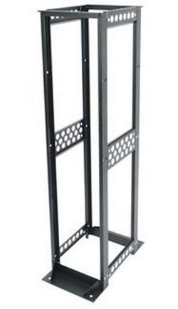 Middle Atlantic R4 Series Four Post Open Frame Rack 45 space Freestanding rack Black MAP-R4CN-4536B