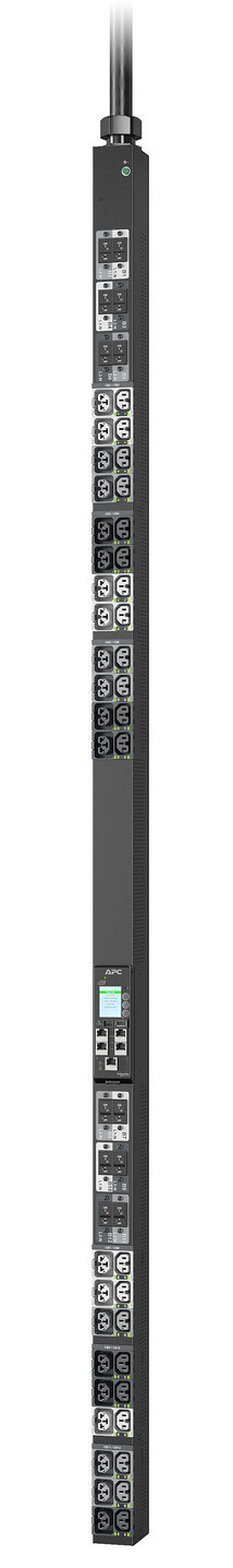 APC Netshelter RACK PDU Advanced, Switched Metered Outlet, 34.6KW, 3PH, 415V, 60 APDU11450SM