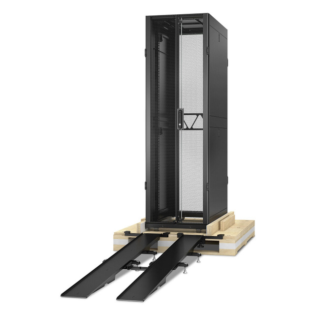 APC Netshelter SX, Server RACK Enclosure GEN 2, Shock Packaging, 2500 LBS, Black AR3100SPB2