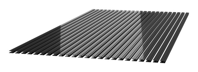 Panel Connector Plastic 1200MM X12 Black NSAC2153