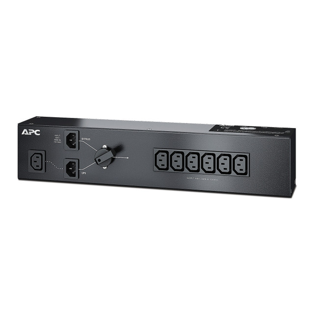 APC Service Bypass Panel 230V 10A BBM IEC C14 Input; (6) IEC C13 Output SBP1500RMI