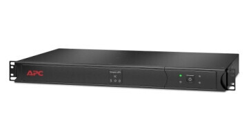 SC500RM1U  APC Smart-UPS, LINE Interactive, 500VA, Rackmount 1U, 120V, 4X NEMA 5 SC500RM1U