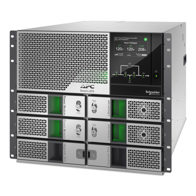 APC Smart-UPS Modular Ultra 15KW Scalable to 15KW N+1 Redundant, Rackmount, 208/ SRYL15K15RMXLT