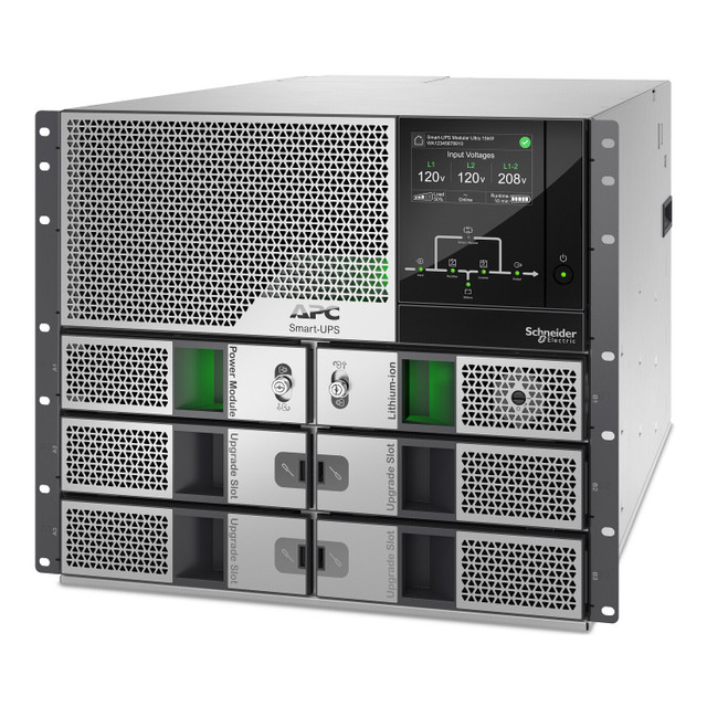 APC Smart-UPS Modular Ultra 5KW Scalable to 15KW N+1 Redundant, Rackmount, 208/2 SRYL5K15RMXLT