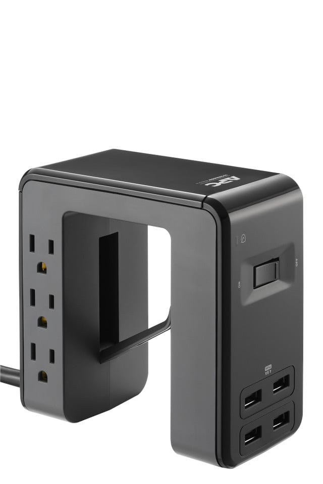 SurgeArrest EssMulti-Use 6 Outlet Black - Apc By Schneider Electric PE6U4
