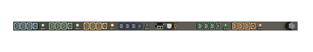 RPDU, Monitored UNIT Level EC, 60A, 208V Delta, 17.2KW, Vertical, (6) Locking IE VP4N60A2