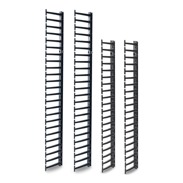 APC NetShelter Cable Management, Vertical Cable Manager, for NetShelter SX Networking Racks 45U, Set of 4, 250 x 1956 x 170 mm
