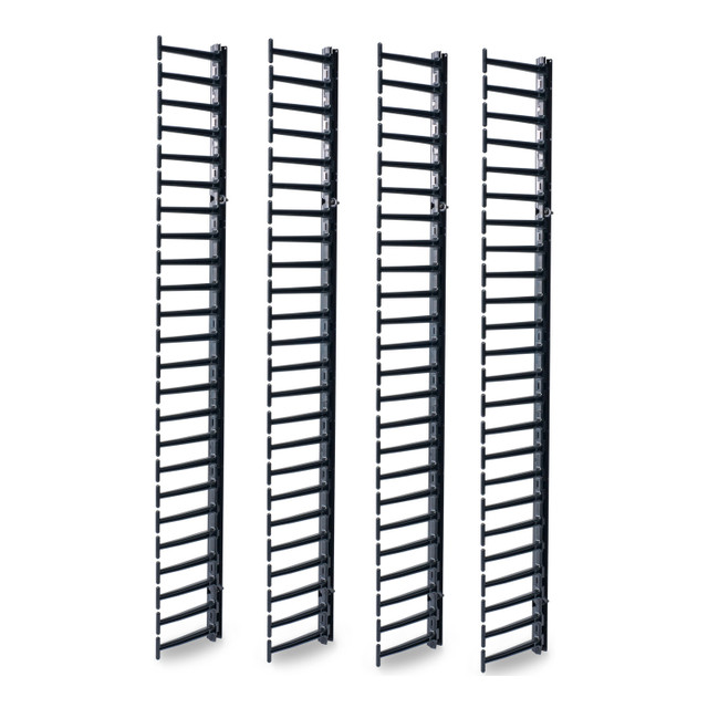 APC NetShelter Cable Management, Vertical Cable Manager, for NetShelter SX Networking Racks 48U, Set of 4, 250 x 2045 x 170 mm