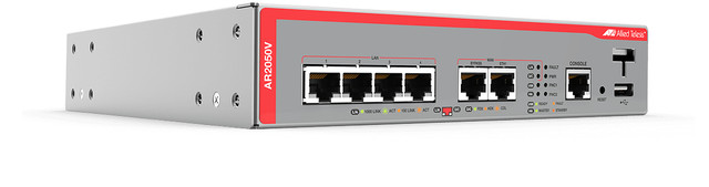 VPN FIREWALL ROUTER WITH IDS/IPS, GE WAN WITH BYPASS PORT AND 4X GE LAN. AT-AR2050V-10