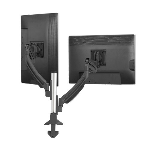 Chief KontourTM K1C Dynamic Column Mount, 2 Monitors, TAA Compliant