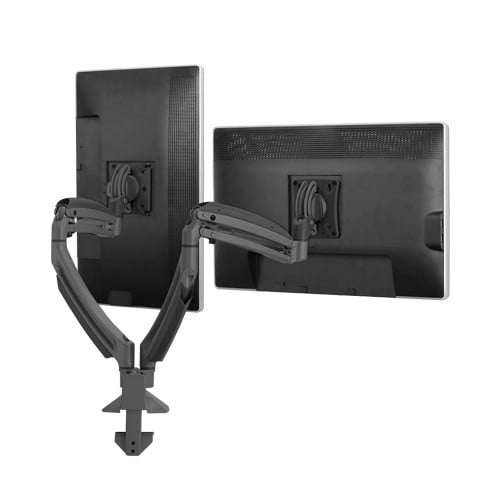 Chief KontourTM K1D Dynamic Desk Clamp Mount, 2 Monitors, TAA Compliant
