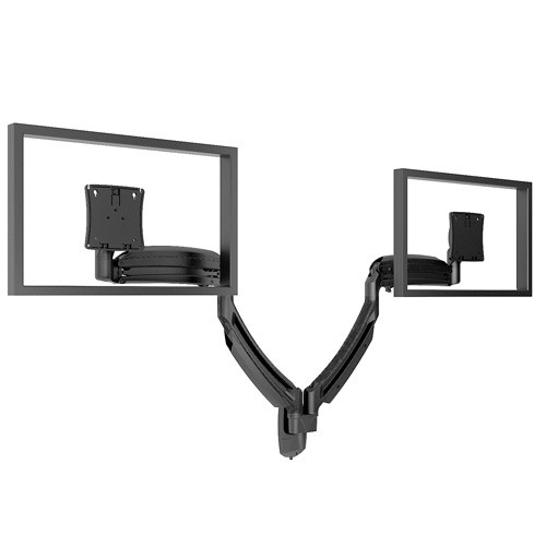 Chief KontourTM K1W Dynamic Wall Mount, 2 Monitors - K1W220B