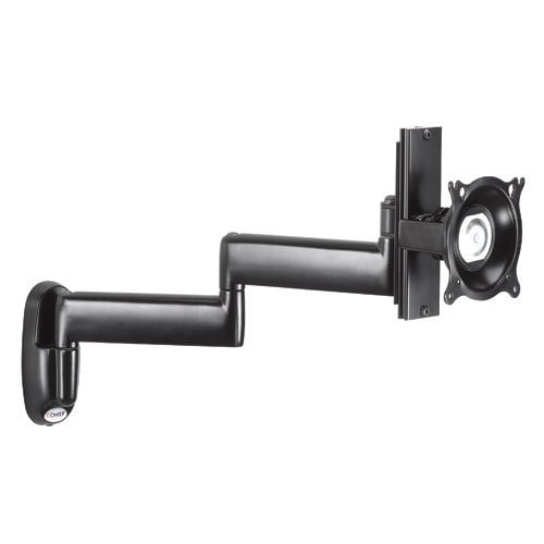 DUAL ARM WALL Mount WITH Height Adjustment, Single Monitor KWD130B