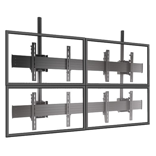 Fusion Micro-Adjustable Large Ceiling Mounted 2 X 2 Video WALL Solutions LCM2X2U