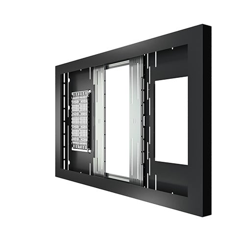 55 INCH Landscape WALL Kiosk Black LW55UB