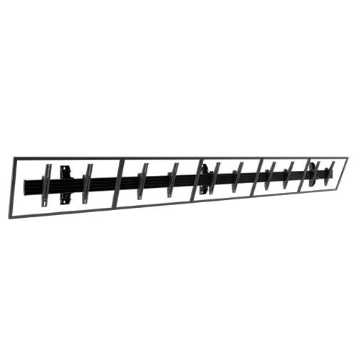 Fusion Large 5X1 MENU Board Mount - Fusion MENU Board WALL Mounts Offer Perfect LWM5X1U