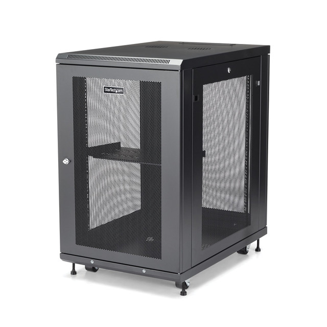 Star Tech RK1833BKM 18U AV RACK Cabinet Enclosure Network Server RACK