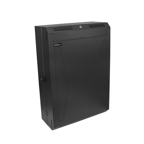 Star Tech RK630WALVS WALL Mount Patch Panel Cabinet 8U Vertical Network Enclosure