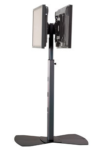 FLAT Panel DUAL Display Floor Stand (42-71 Displays) PF2UB