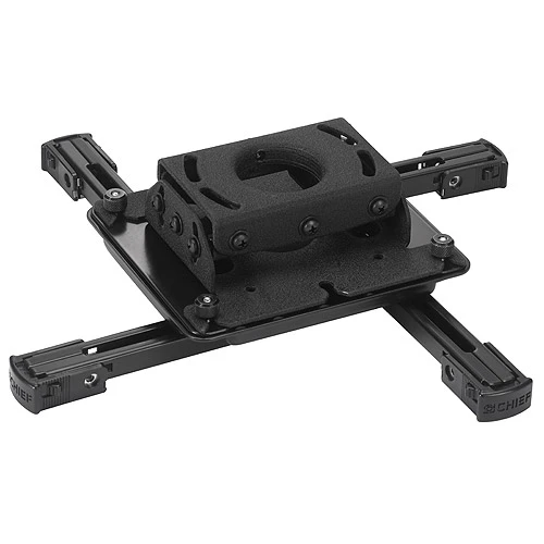 RPAU - Universal Projector Mount - Weight Capacity: 50 LBS (22.7 KG) - Black - a RPAU