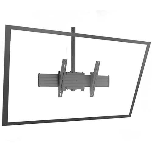 Fusion X-Large Single POLE FLAT Panel Ceiling Mounts XCM1U