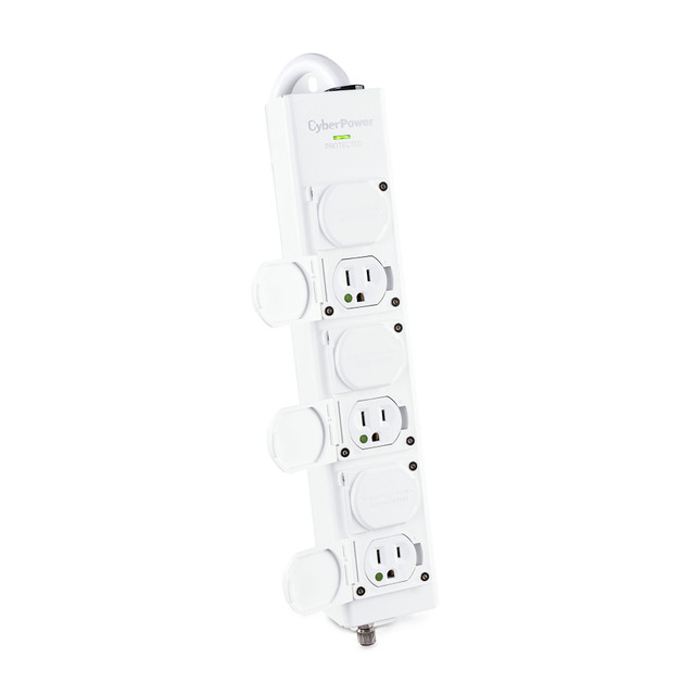 Cyberpower Medical Grade Surge Protector, 6 Outlets, 1560 Joules WITH 15 CORD - MPV615S