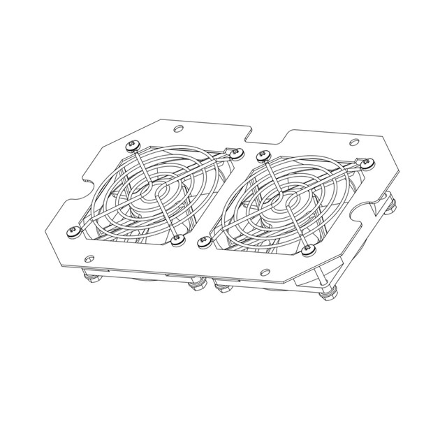 C3 Credenza FAN KIT C3-Fankit