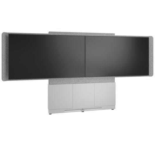 FRM,Dstand,66WX75H,Fltwall,D5055,D8,WHT FM-DS-6675FW-GD8W