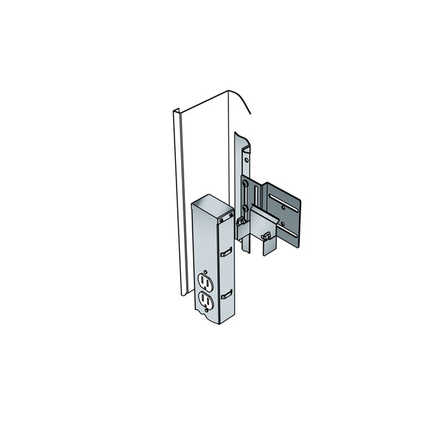 Legrand-Middle Atlantic RCK Accories PWR Mnting BRKT FO PB-DWR