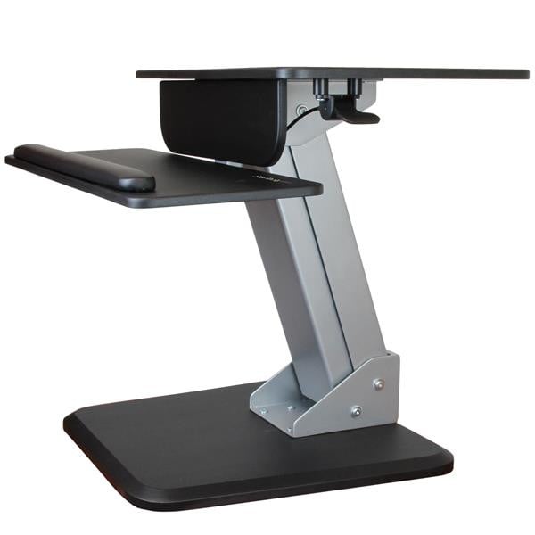 TURN YOUR DESK into a SIT-Stand Workspace WITH EASY Height Adjustment for Increa Armsts