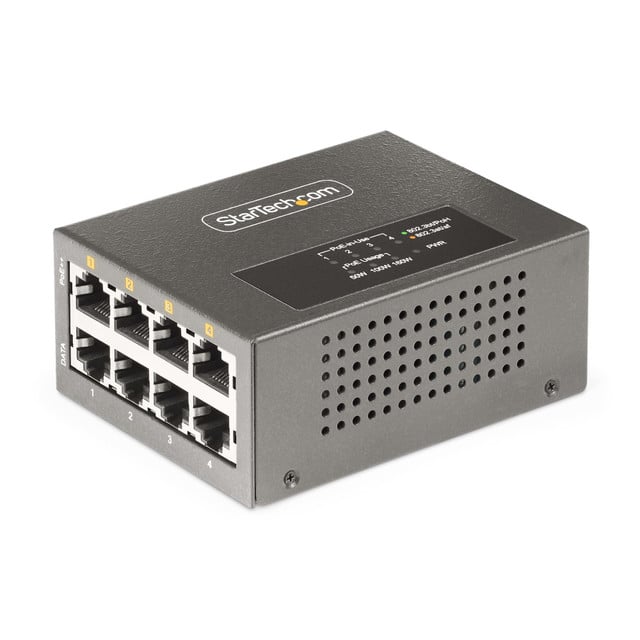 4-PORT Multi-Gigabit POE Injector, 5/2.5G Ethernet (Nbase-T), POE/POE+/POE++ (80 AS445C-POE-Injector