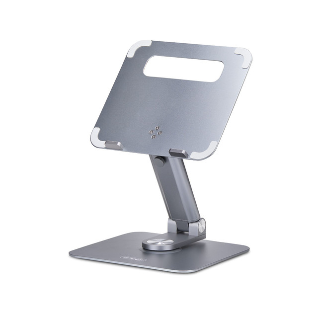 Telescopic Laptop Stand, 360 Swivel BASE, Rotating Computer Riser for DESK, ADJU ATER-Laptop-Riser