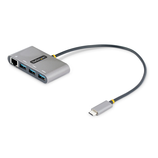 Portable BUS-Powered USB-C Expansion HUB WITH 3X USB-a Ports and GB Ethernet NET HB30C3A1GEA2