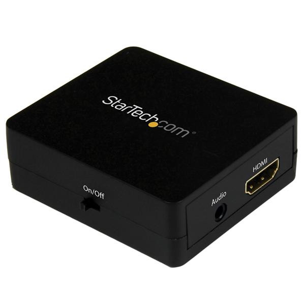 Extract and Convert the Audio FROM YOUR HDMI Signal to 3.5MM Audio in 2.1 Stereo HD2A