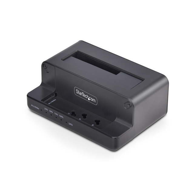 M.2 NVME to 2.5/3.5 SATA Drive Duplicator, DUAL BAY Standalone SSD Cloner and DR N2-M2-SSD-Duplicator