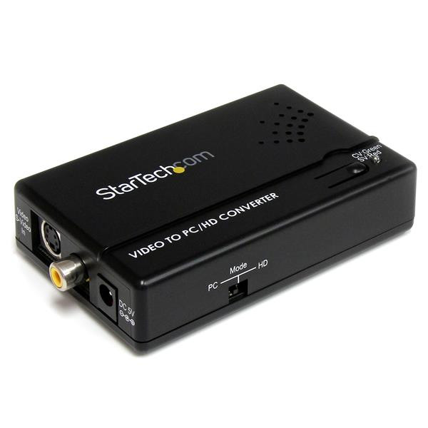 Convert and Scale a Composite or S-Video Signal to WORK WITH a VGA Display - VID VID2VGATV2