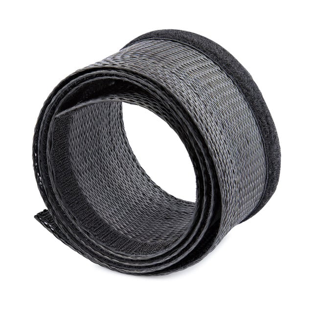 10FT Flexible Cable Management Sleeve/WRAP - Expandable Coiled Cable Manager SLE Wkstncmflx