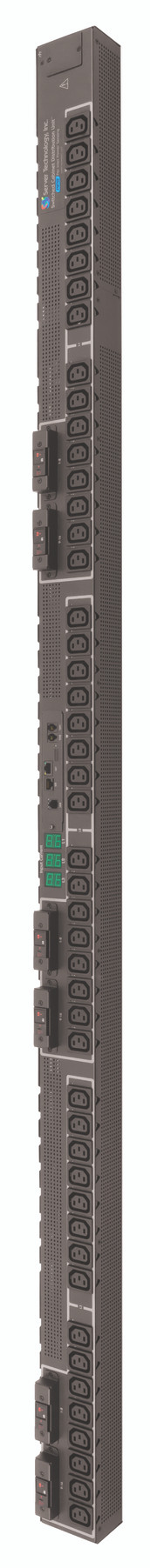 Server Technology C3W36RL-DQJE2LT2 - Switched 0U 36-Outlet 208V 3-Phase 60A