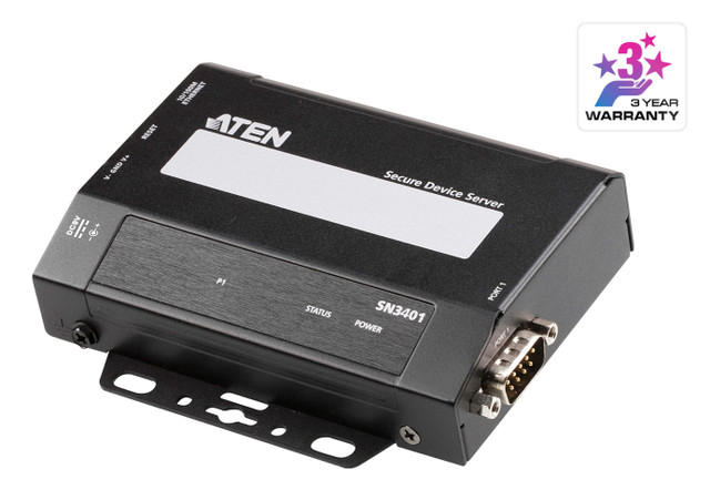 1-PORT RS-232/422/485 Secure Device SN3401