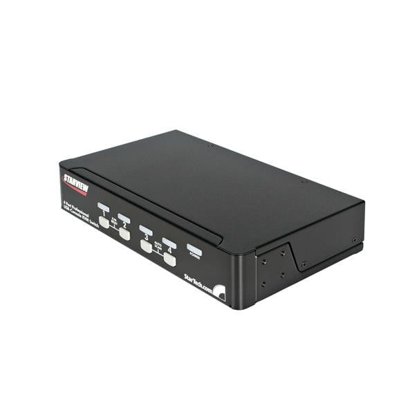 Star Tech SV431DUSB 4 PORT PS2 USB VGA KVM Switch USB Audio VGA Rackmount