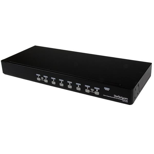 Star Tech SV831DUSB 1U 8 PORT USB VGA KVM Switch