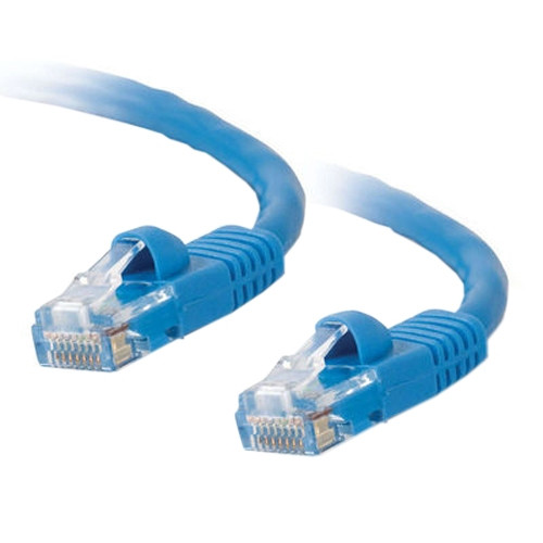C2G Cat5e, 2ft. networking cable Blue 0.6 m